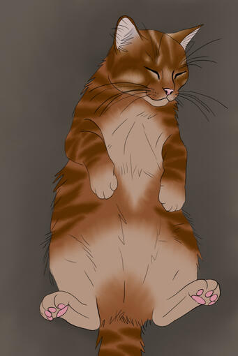 Digital pet portrait - $30