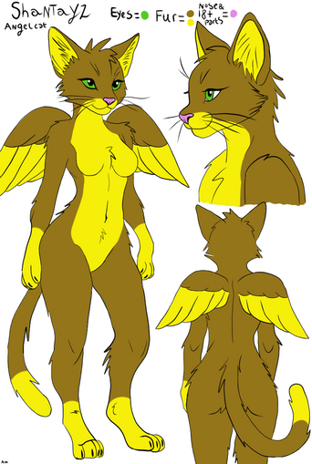 Simple ref sheet - $ 80